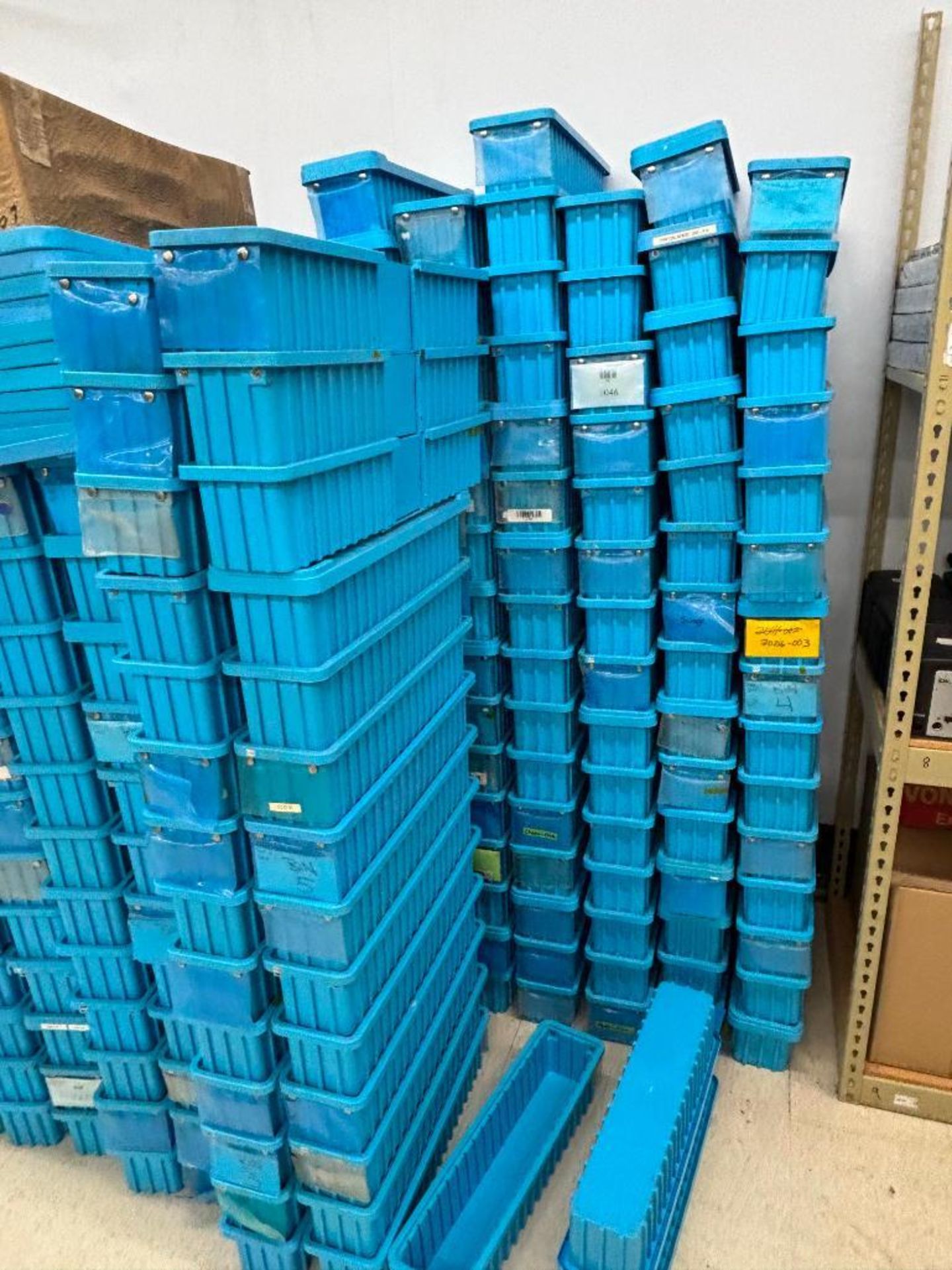 Quanity of Empty Blue Storage Boxes - Image 2 of 3