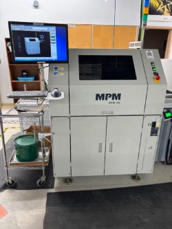 ITW/EAE MPM 100 Screen Printer, Ser#M204807, Year 2018, 200-240/50/60