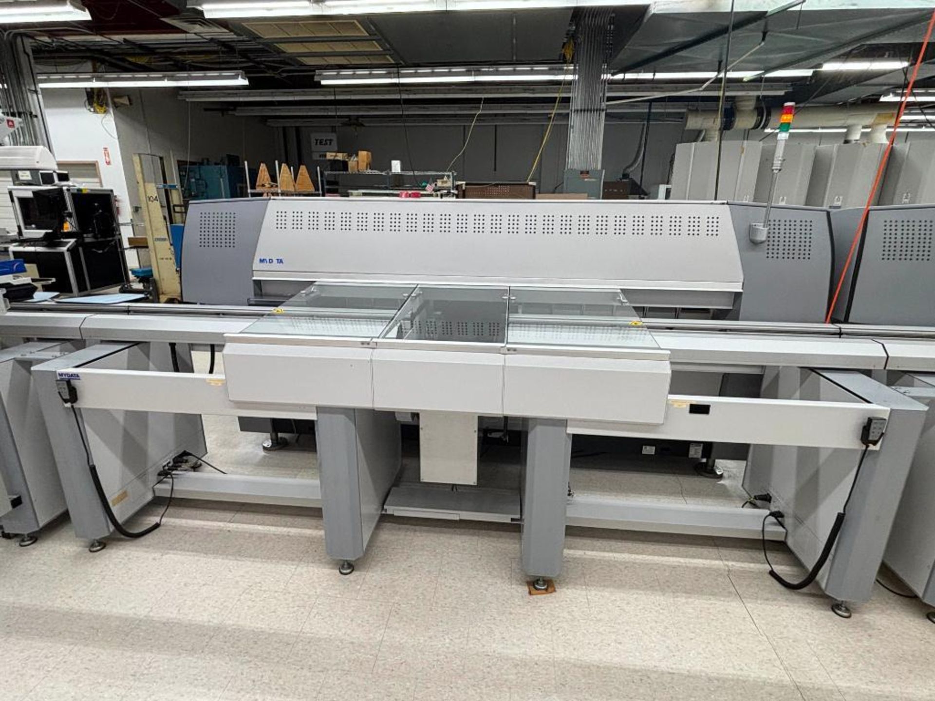MYDATA MY100-14 Pick and Place Machine Model MY100LXe-14, Ser# 140301, Year 2011, 3 Phase, with (2) - Image 6 of 7