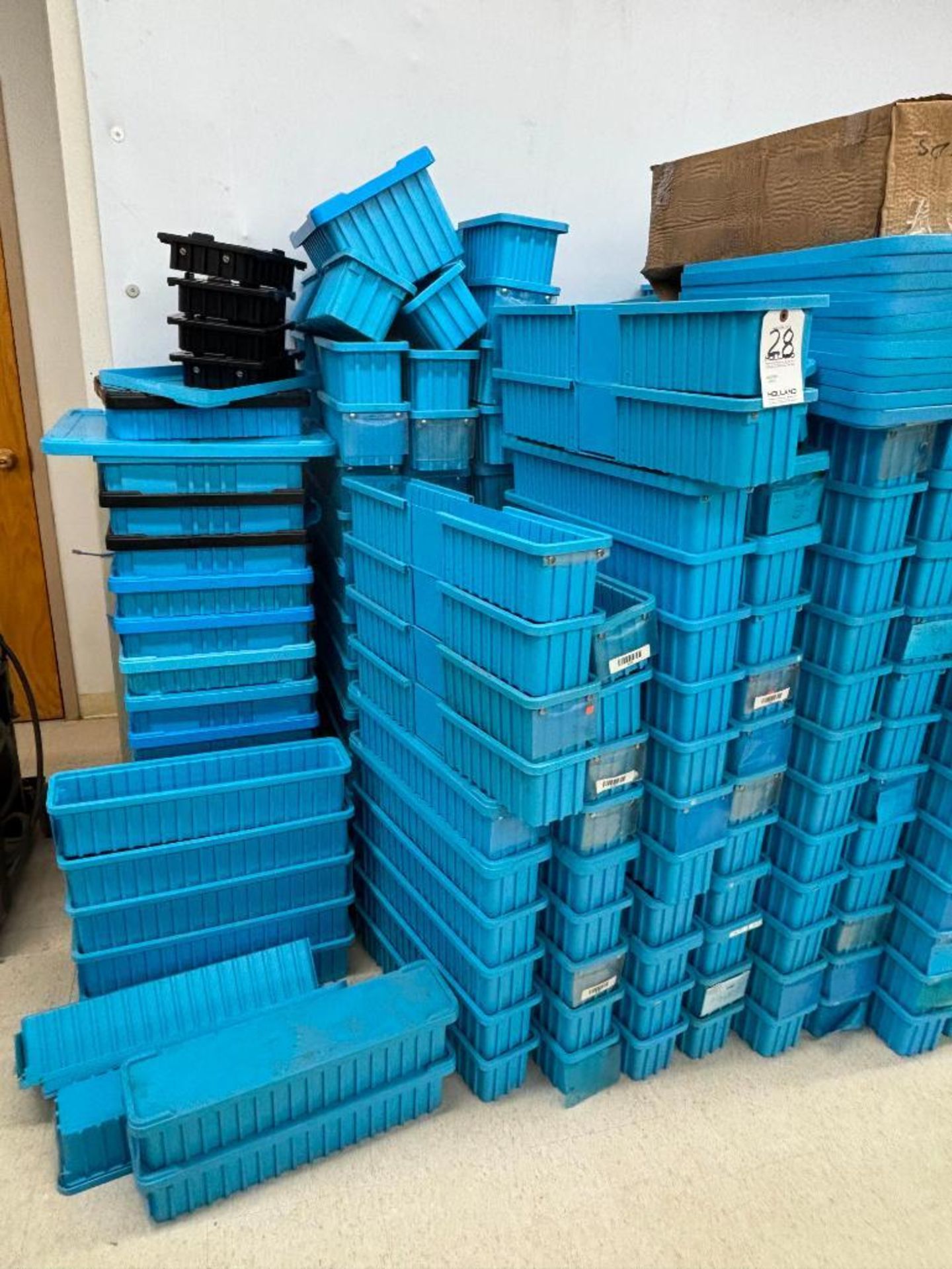 Quanity of Empty Blue Storage Boxes - Image 3 of 3