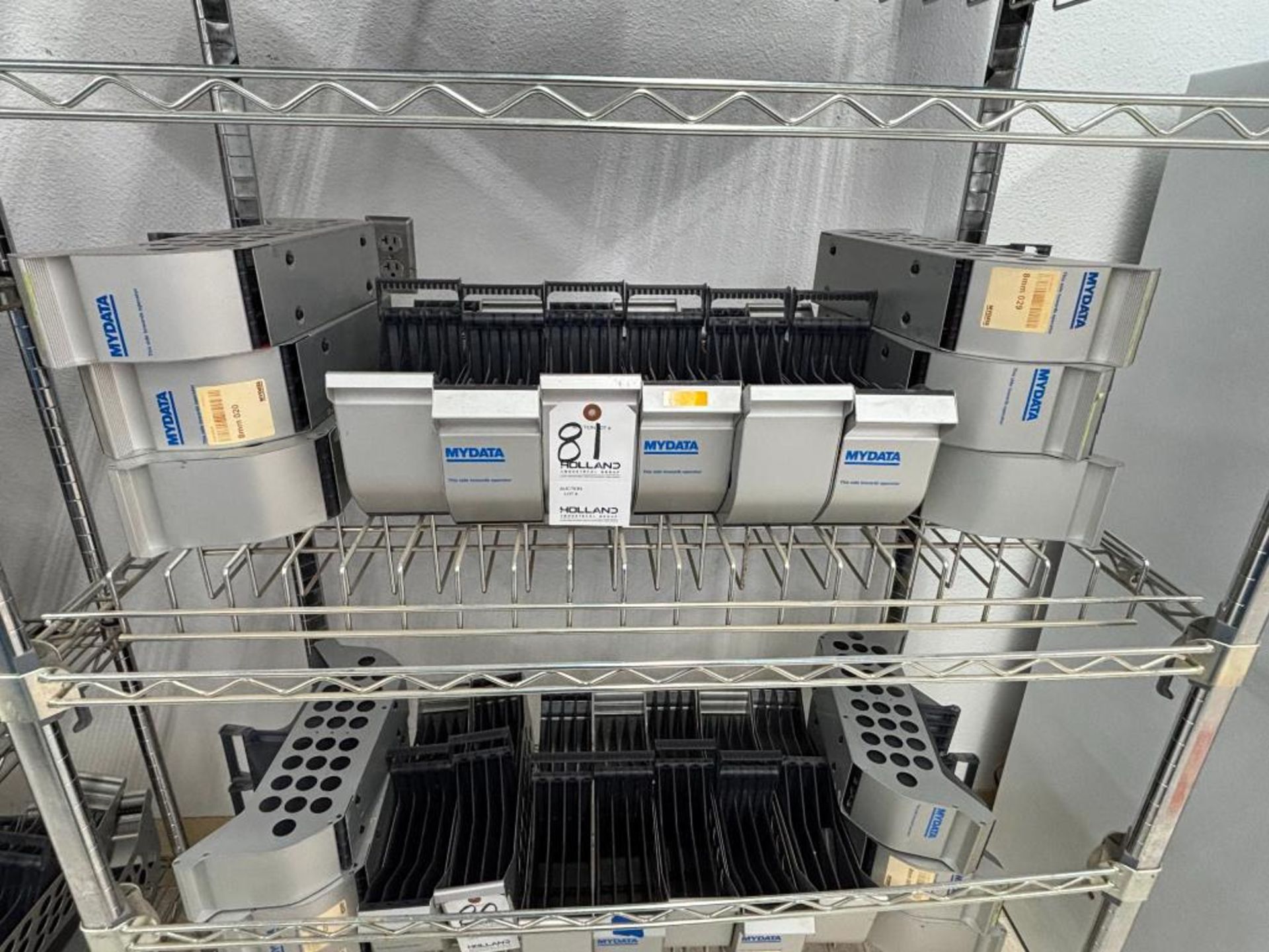 (12) MYDATA 8mm Buckets