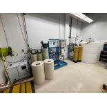 Smith Engineering RO/DI Water System, 1 GPM RO/4 GPM DI, Ser# 0812-9114, Aquafine Unit Model SL-10A,