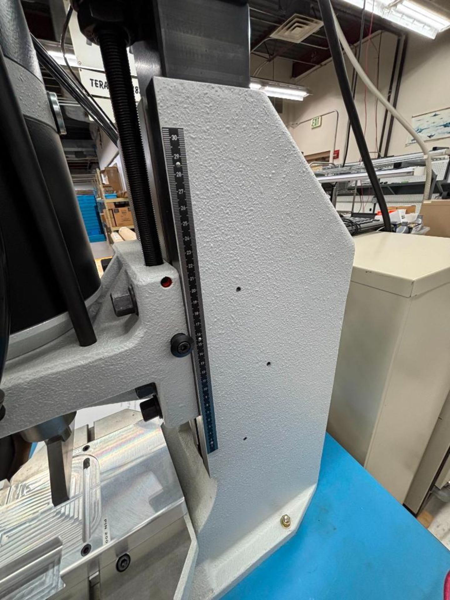 Schmidt Pneumatic Press Model 40009604, 7,000# Capacity, 3" Stroke, Year 2020, with rolling Cart - Image 6 of 6