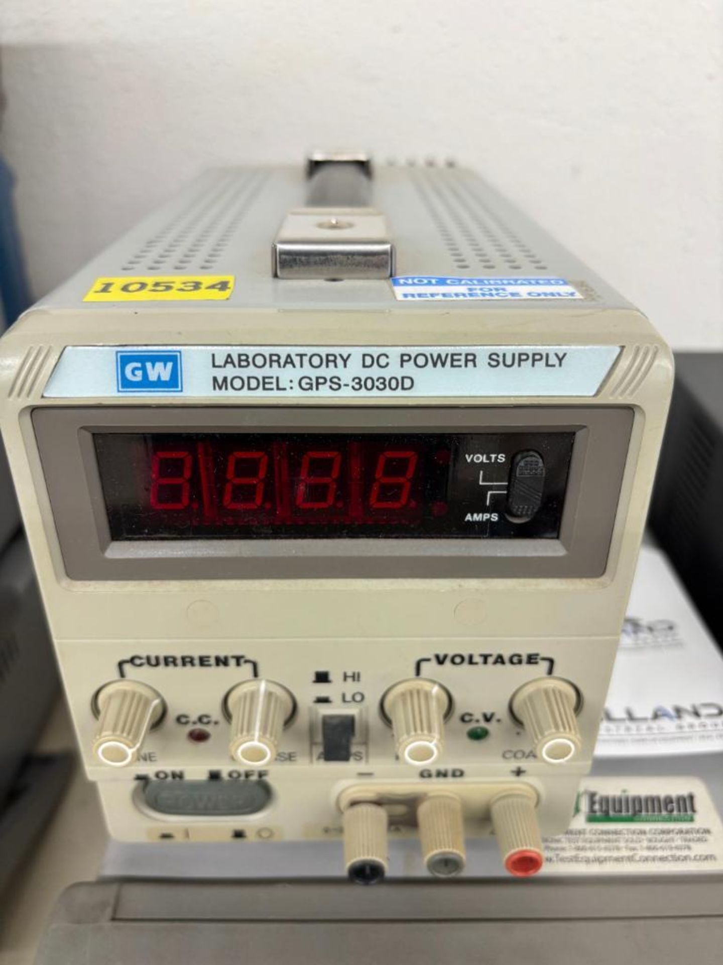 (1) GW GPS-3030D DC Power Supply, (1) HP E3634A DC Power Supply, (1) BK 1697 DC Power Supply, (1) BK - Image 2 of 6