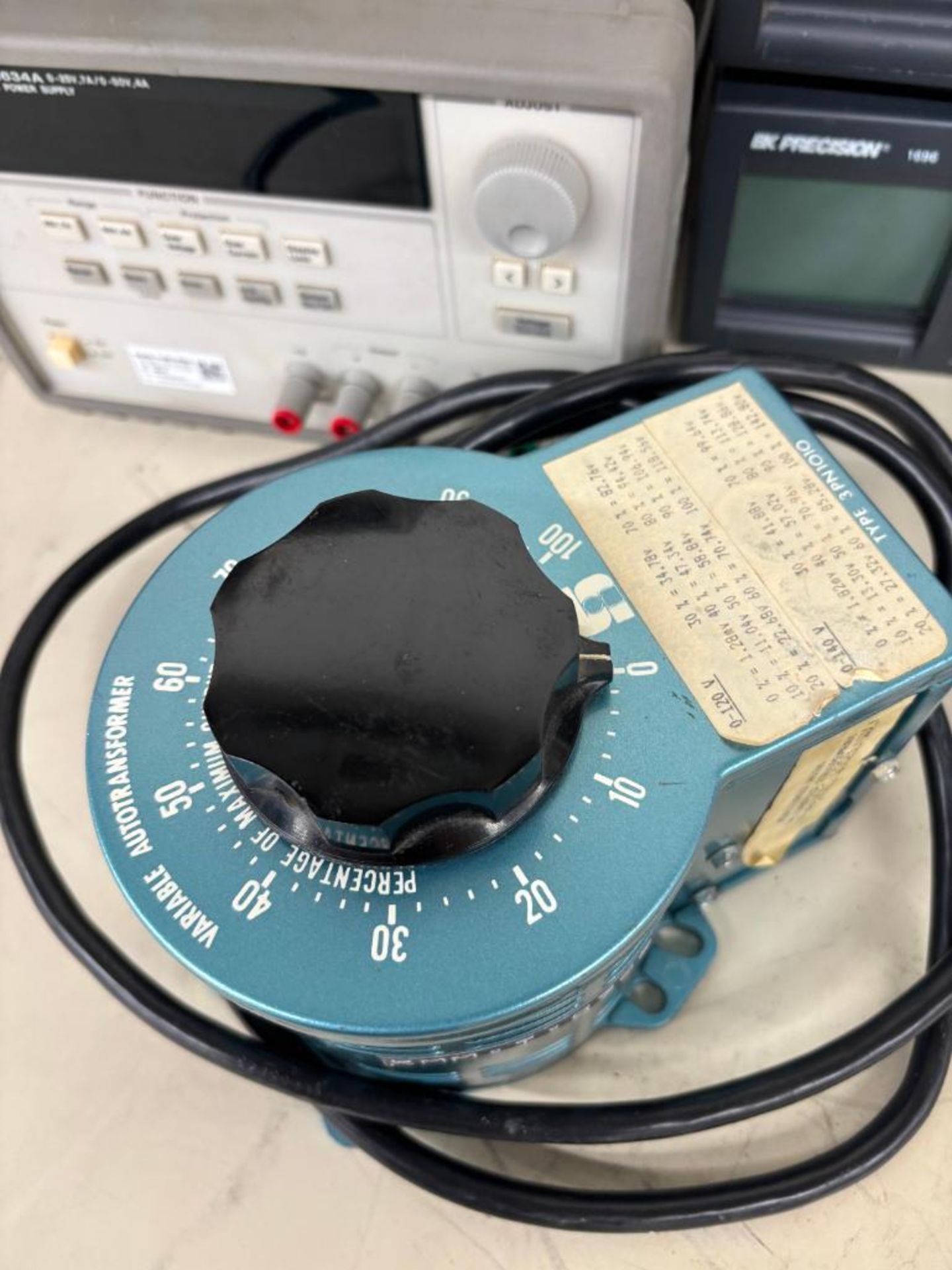 (1) GW GPS-3030D DC Power Supply, (1) HP E3634A DC Power Supply, (1) BK 1697 DC Power Supply, (1) BK - Image 6 of 6