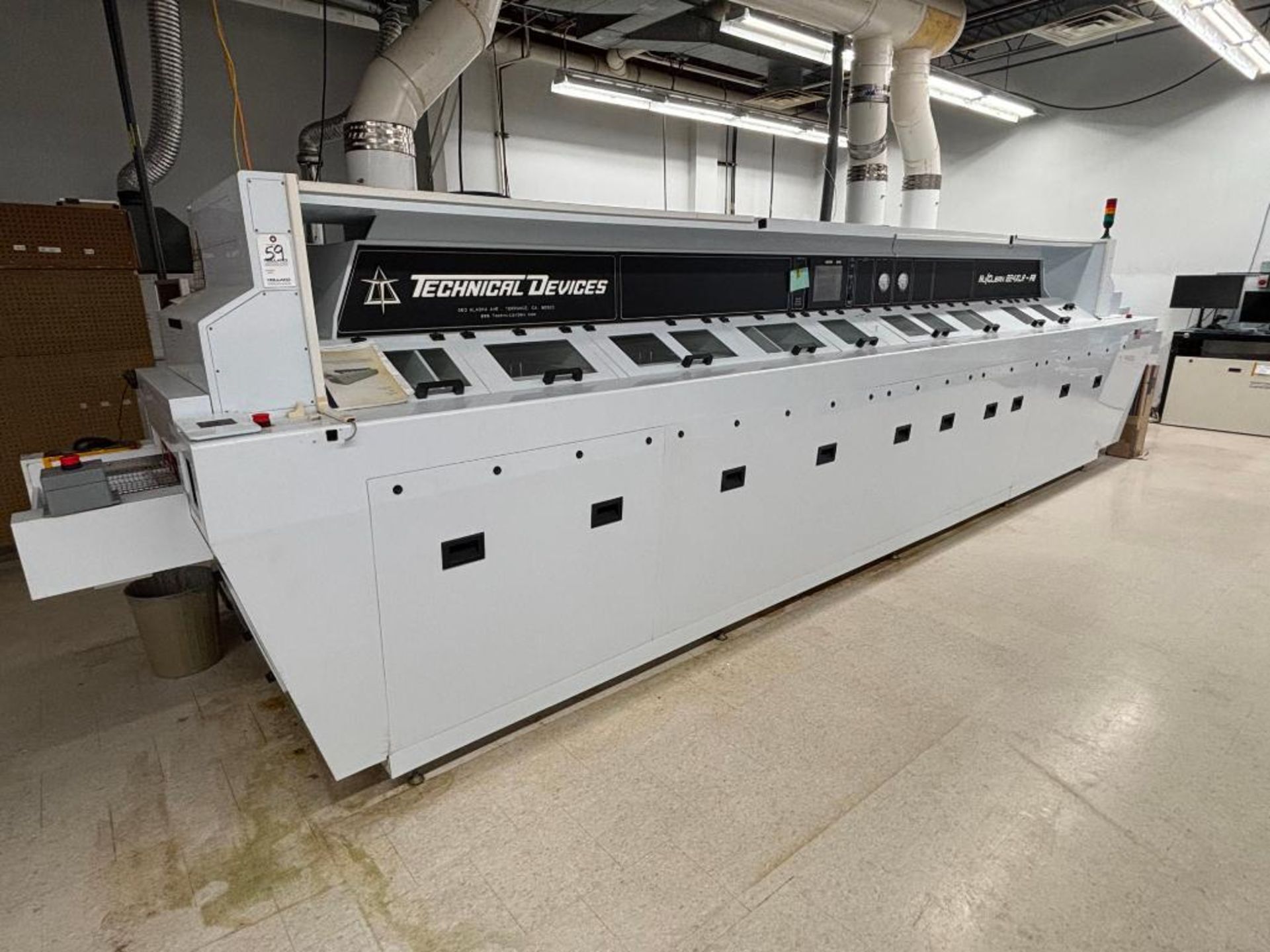 Technical Devises Nu/Clean 800 Series Cleaner, Ser# 4914-540, Model Nu/Clean 824XLR-FB