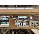 (2) AM Scopoe Lights, (3) Fiber Optic Illumiators, (One is Unused in Box), (18) Halogen Reflector La