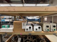 (2) AM Scopoe Lights, (3) Fiber Optic Illumiators, (One is Unused in Box), (18) Halogen Reflector La