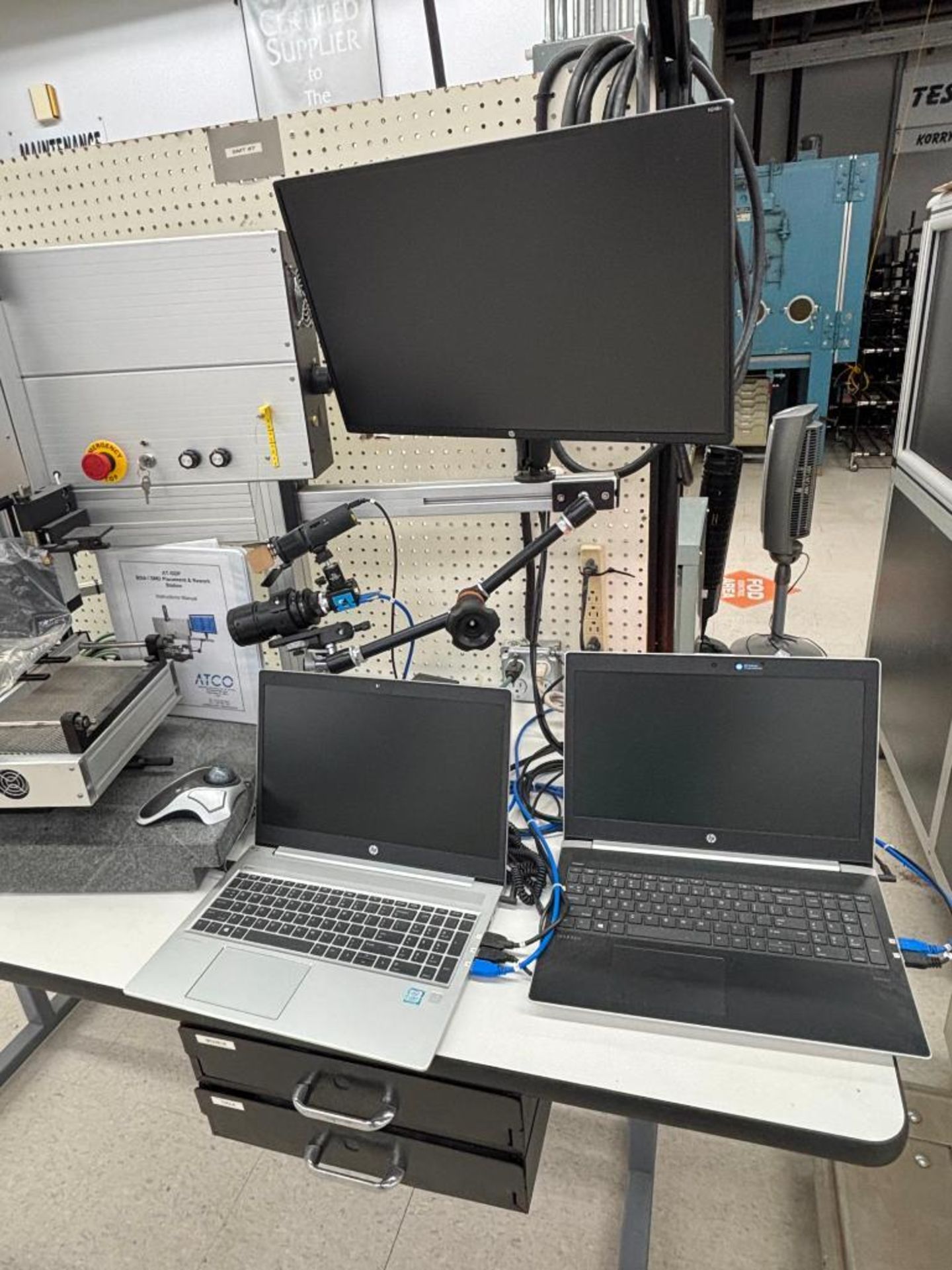 ATCO AT-GDP BGA/SMD Placement & Rework Station Model AT-GDP1, Ser# 0827-19 - Image 4 of 5