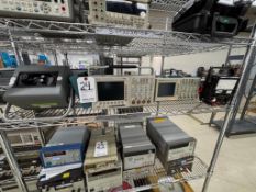 (1) Megohmeter, (2) Tektronix Oscilloscopes, (1) Simpson Tester