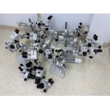 (8) Inspectin Scopes with Stands, (9) Inspection Scopes, No Stands, Some Eye Pieces Missing