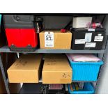 Assorted Parts for MY-100 Units and Conveyor Parts on 2 Shelves