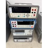(1) Agilent 34410A 6-1/2 Digit Multimeter, (1) BK Precision 5491A 50000 Count Multimeter, (1) Agilen