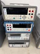 (1) Agilent 34410A 6-1/2 Digit Multimeter, (1) BK Precision 5491A 50000 Count Multimeter, (1) Agilen