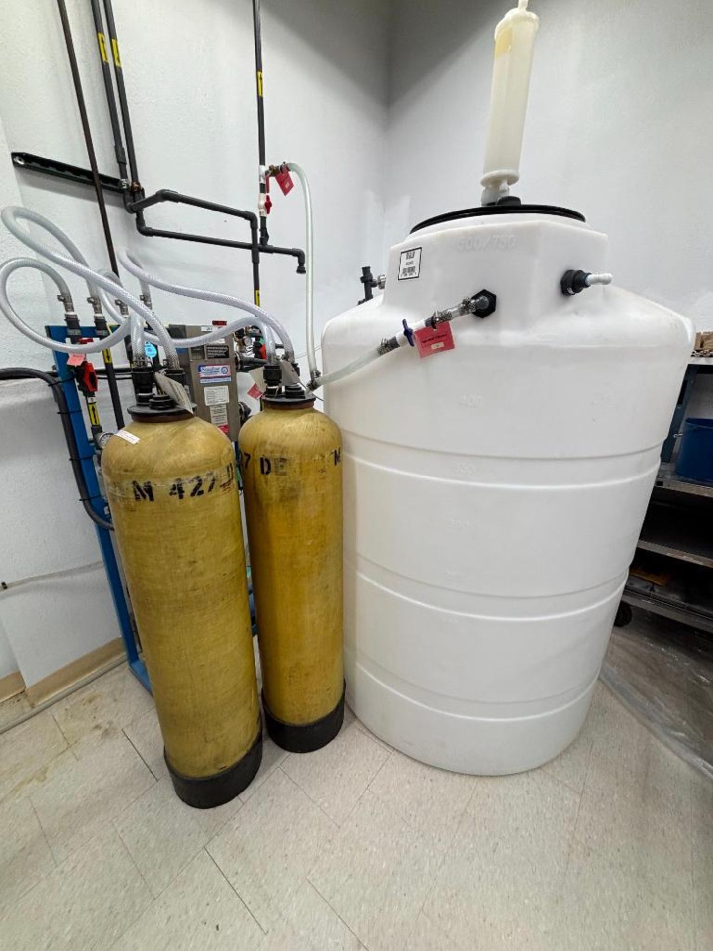 Smith Engineering RO/DI Water System, 1 GPM RO/4 GPM DI, Ser# 0812-9114, Aquafine Unit Model SL-10A, - Image 11 of 14