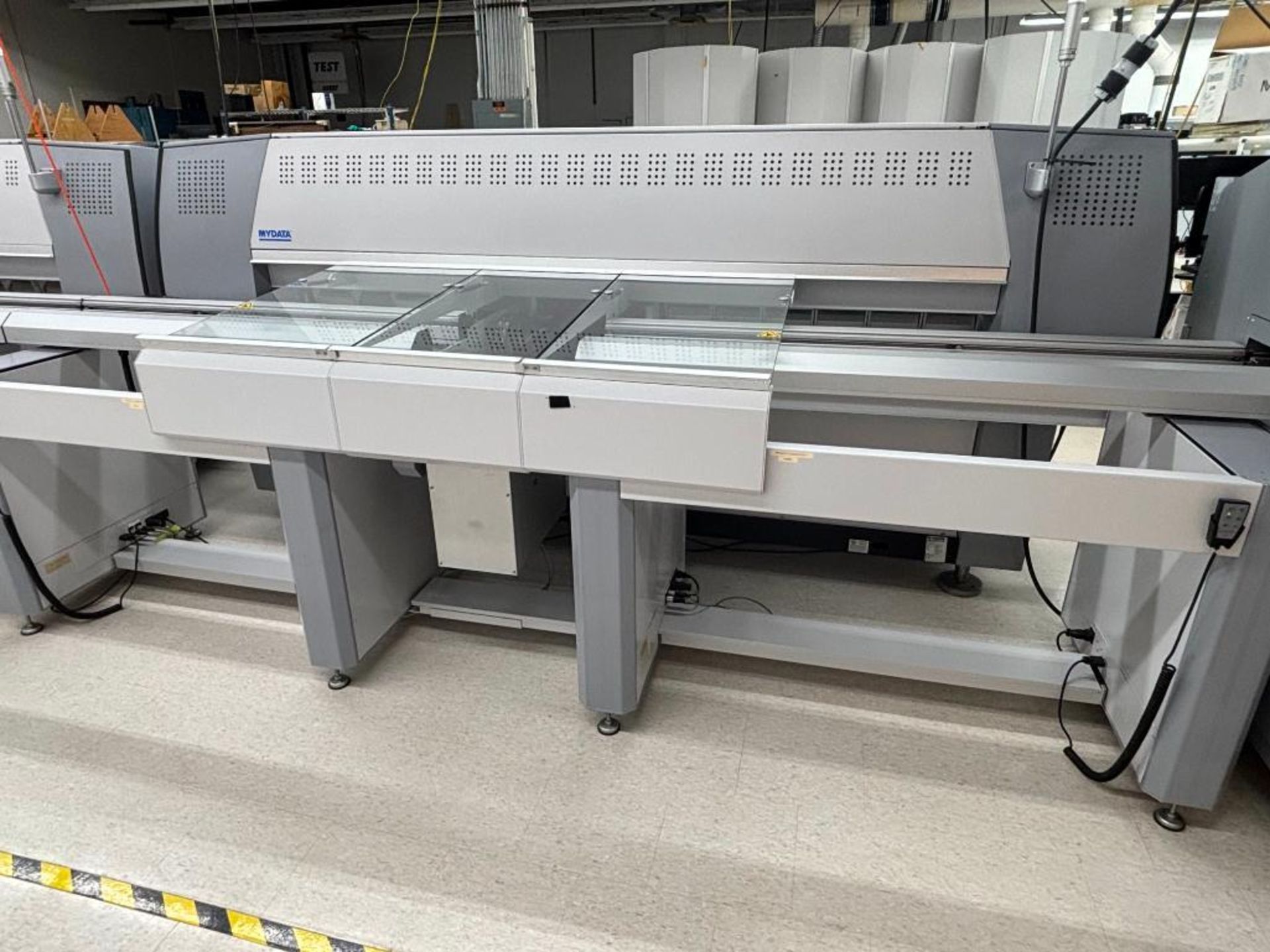 MYDATA MY100-14 Pick and Place Machine Model MY100LXe-14, Ser# 140300, Year 2011, 3 Phase, with (2) - Image 6 of 7