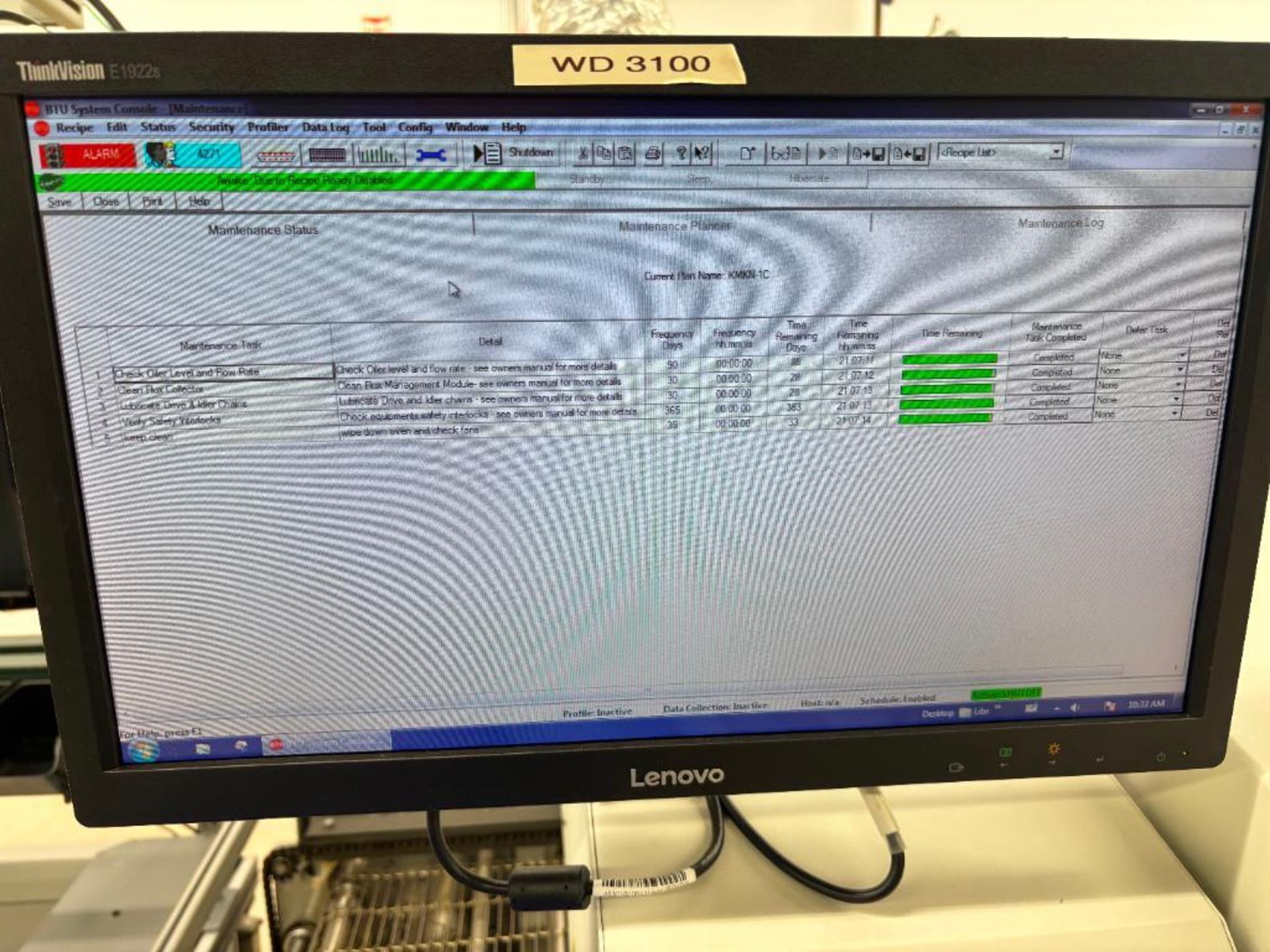 BTU International Pyramax 125A Reflow Oven, Ser#KMKN-1C, Year 12/18, 3 Phase, Max Temp 350 c - Image 3 of 14