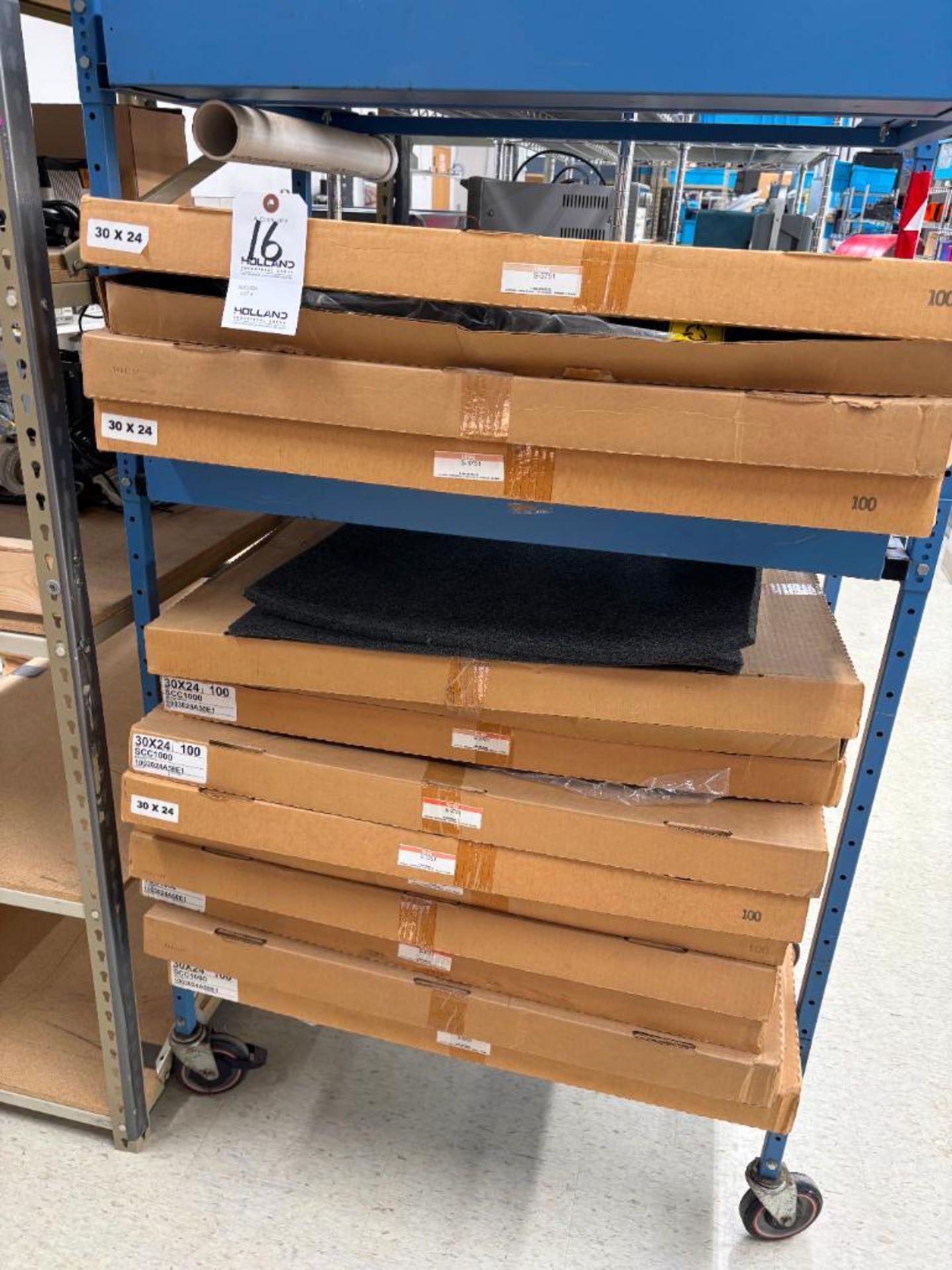 (12) Boxes (100 Per Box) of 30x24 ESD Bags U-Line #S-3751 (Appx 1,100 Bags)