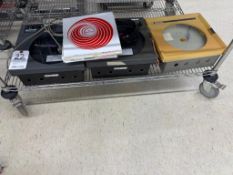 (4) Chart Recorders, (5) Boxes of Charts