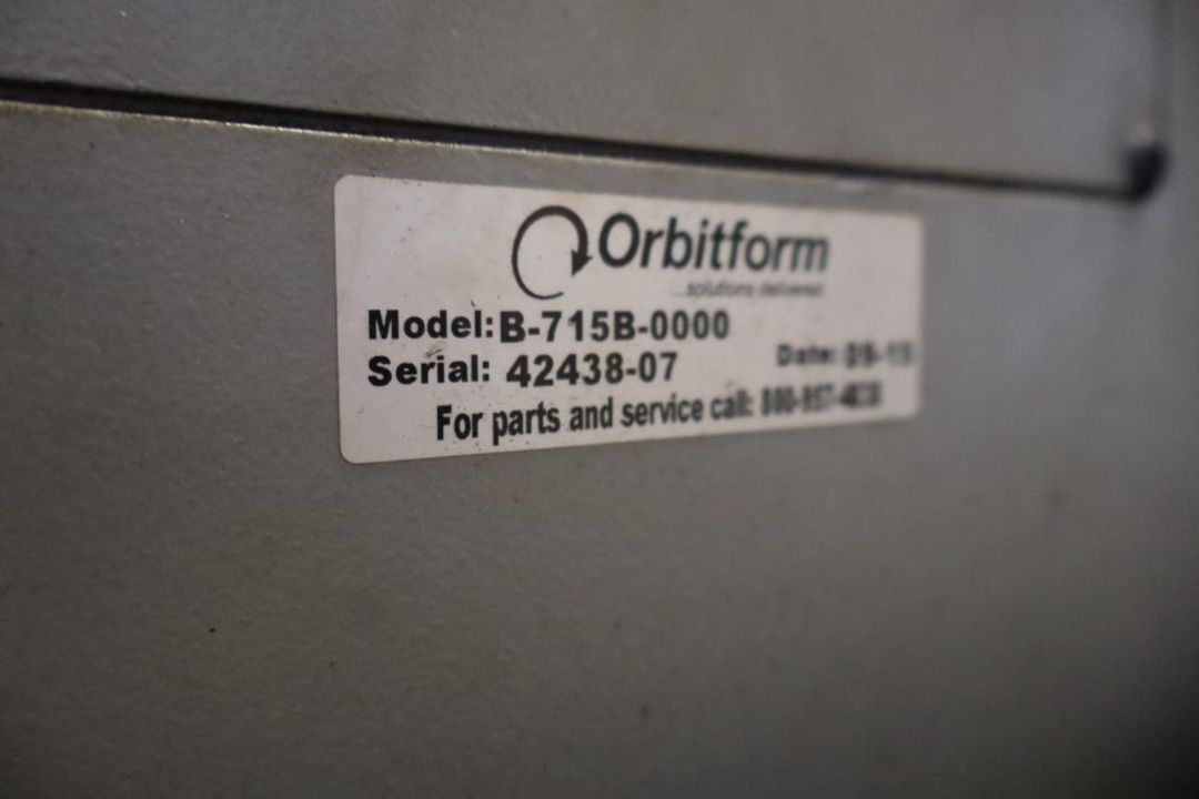 2015 Orbitform B-715B-0000 Riveting Machine - Image 4 of 6