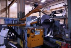 Dallas Press Room Equipment DPR-40,000LB x 48" Powered Coil Reel/Uncoiler S/N 22585