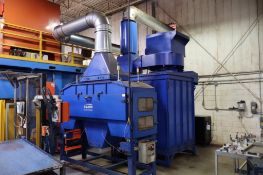 Avani Environmental RM-6000 Roll Filter Dust Collector S/N 154706 and model SDC-20-16MDF