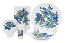 A GROUP OF FIVE ROSENTHAL STUDIO LINE CERAMICS BY BRIGITTE DOEGE AND MICHAEL BOEHM