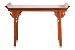 CHINESE MING STYLE HARDWOOD ALTAR TABLE