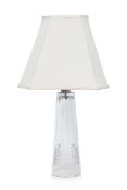 A WATERFORD CRYSTAL 'ASTRUM' LAMP