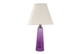 A WATERFORD CRYSTAL 'ASTRUM' TABLE LAMP