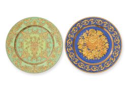 TWO VERSACE PLATES BY ROSENTHAL