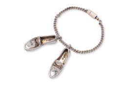 GUCCI - A PAIR OF 'OLD GUCCI' LOAFER CHARMS