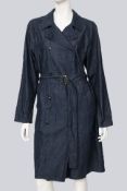 MIU MIU - A DENIM TRENCH COAT