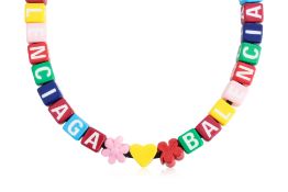 BALENCIAGA - A TOY BEADED CHOKER