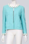 MOSCHINO CHEAP AND CHIC - A JACKET WITH CHAIN DETAILS