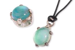 POMELLATO 67 - A RING AND MATCHING PENDANT SET