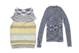 MISSONI - TWO KNITWEAR TOPS (2)