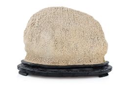 A LARGE NATURAL CORAL STALAGMITE