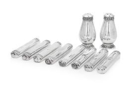 A GROUP OF CHRISTOFLE 'MALMAISON' SILVER-PLATED TABLEWARE