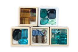 A GROUP OF UNMOUNTED FLUORITE (23)