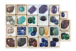 A GROUP OF UNMOUNTED GEMSTONES (46)