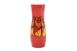 A LARGE POOLE POTTERY 'DELPHIS' PATTERN VASE