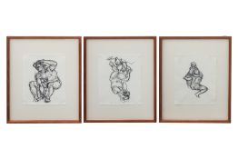 JIMMY ONG (SINGAPORE, B.1964) - THREE OLD MASTER STUDIES