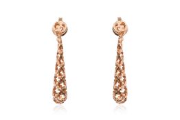 A PAIR OF 'FILIGREE' EARRINGS BY GUCCI