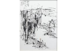 CHUA EK KAY (SINGAPOREAN, 1947-2008) 'A PLACE NEAR DAM OF 3 GORGEOUS OF THE YANGTZE RIVER'