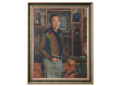 SIEW HOCK MENG (MALAYSIAN, B.1942) PORTRAIT OF HO K.Y.
