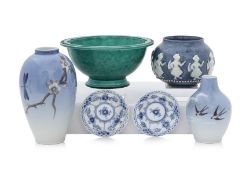 A GROUP OF EUROPEAN CERAMICS