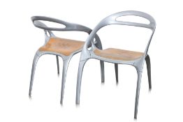 ROSS LOVEGROVE (B. 1958) - A SET OF FOUR 'GO' STACKING CHAIRS