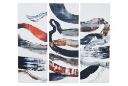 RICARDO MAZAL (MEXICAN, B. 1950) - NOVIEMBRE 16.07 (TRIPTYCH)
