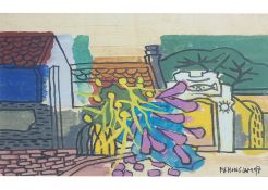 PHAM VIET HONG LAM (VIETNAMESE B. 1946) LANDSCAPE